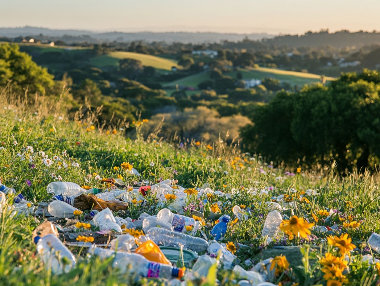 The Impact of Littering on Alamo, CA